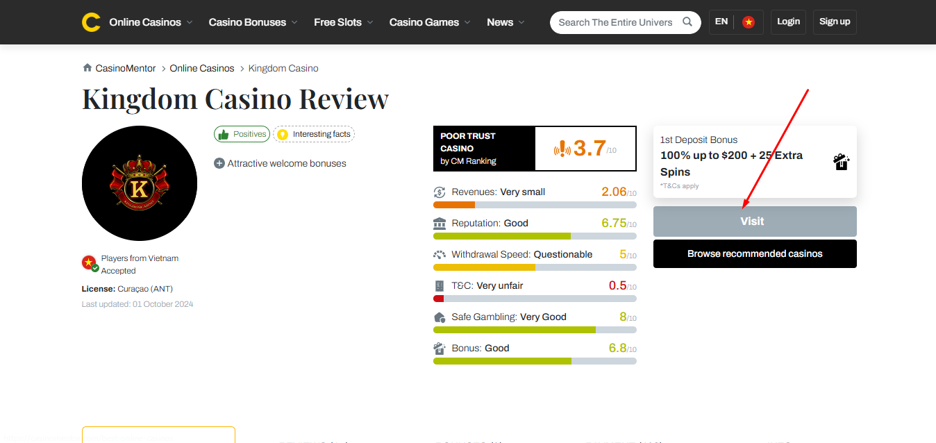 Kingdom Casino Login Guide & How to Claim Your Daily Login Bonus