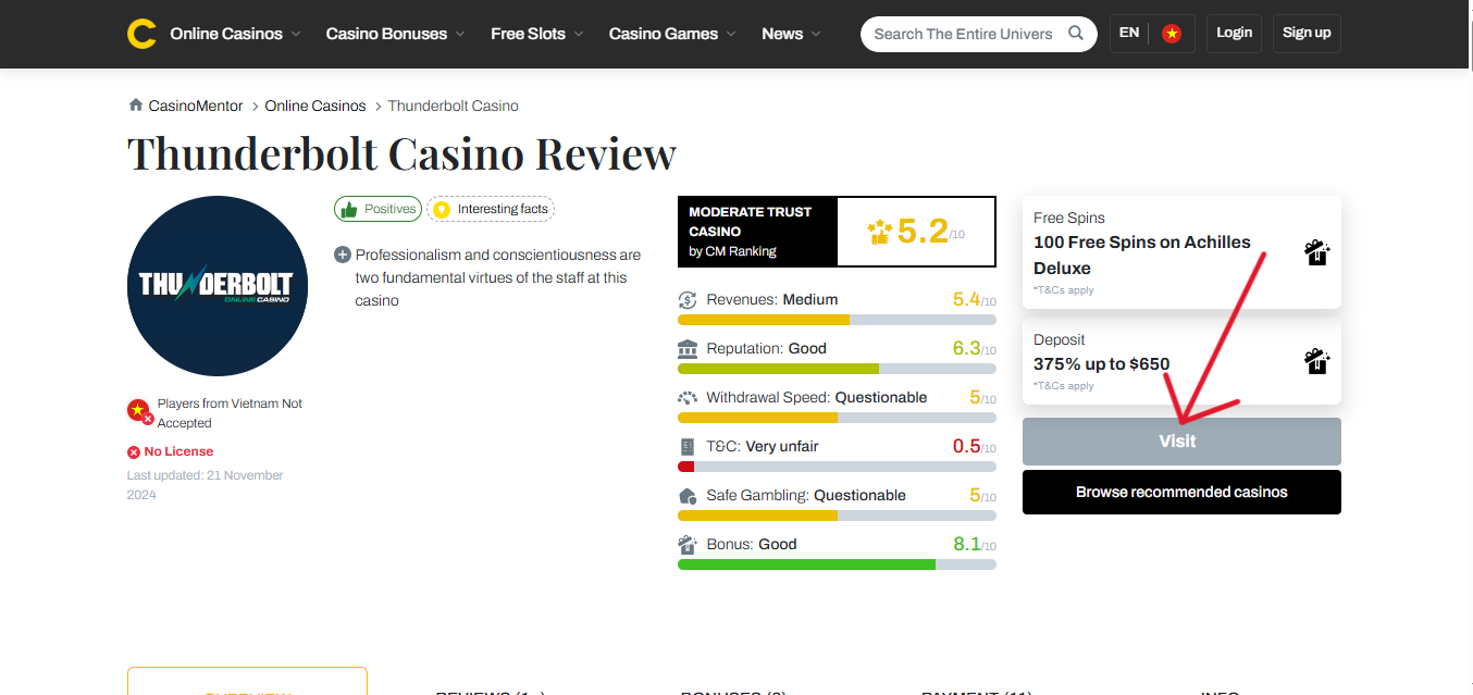 Thunderbolt Casino Login Guide & How to Claim Your Daily Login Bonus