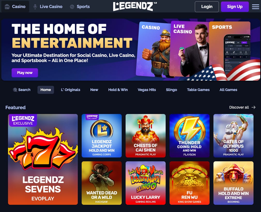 Legendz Casino Login Guide & How to Claim Your Daily Login Bonus