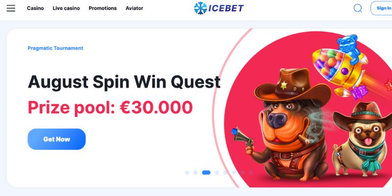 icebet no deposit bonus in casinomentor