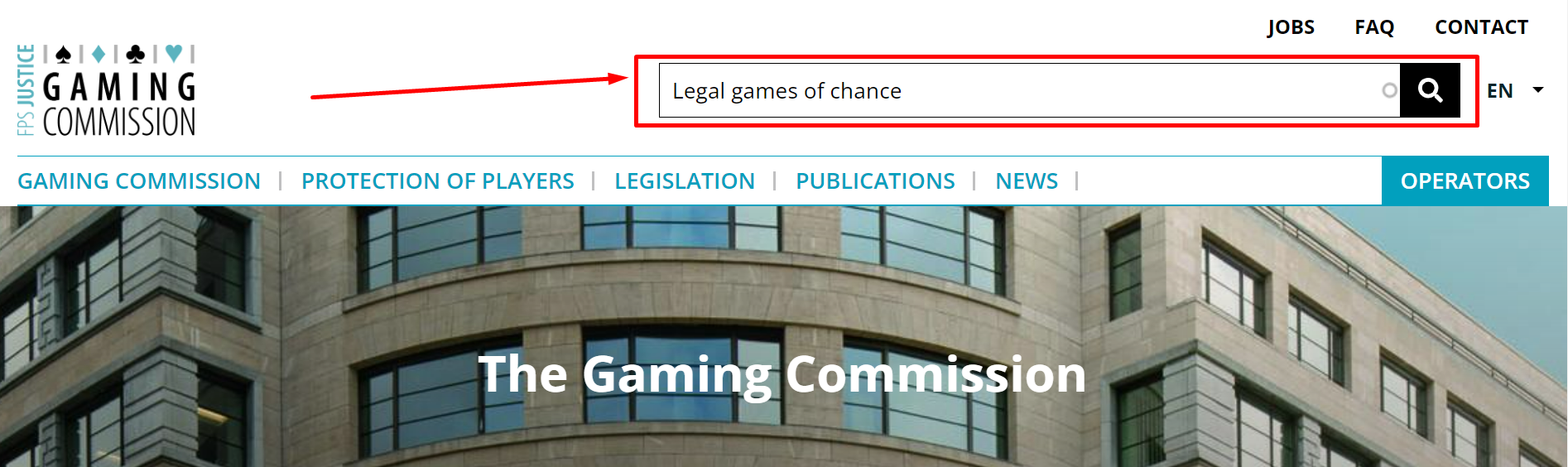 Legal games of chance