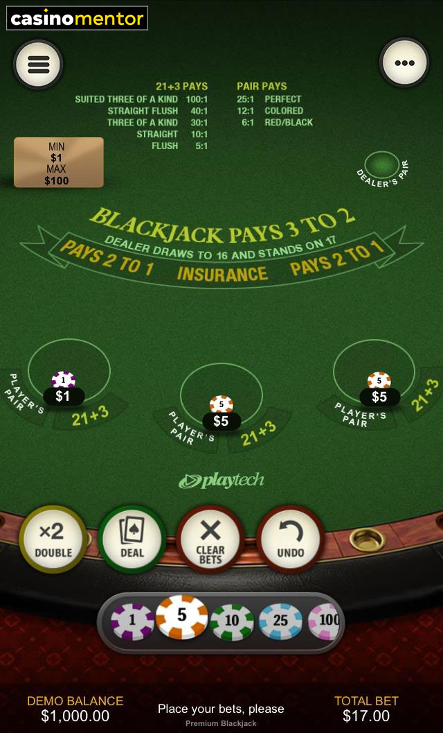 21 3 In Blackjack