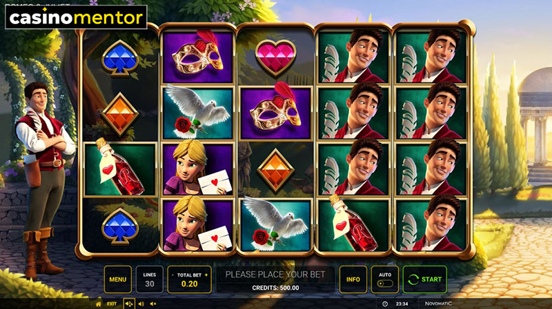 Romeo & Juliet - Sealed with a Kiss Free Online Slots casino games win real money 