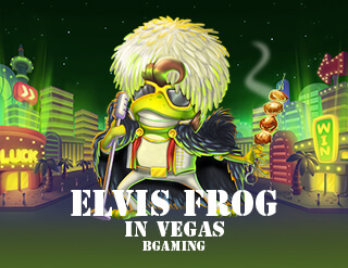 Elvis Frog in Vegas slot Bgaming