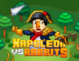 Napoleon Vs Rabbits slot Blue Guru Games