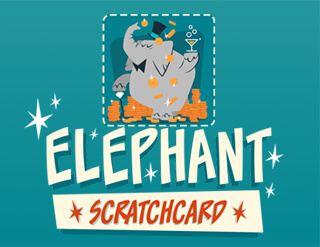 Elephant Scratchcard slot Gamevy