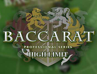 Baccarat Professional Series High Limit slot NetEnt