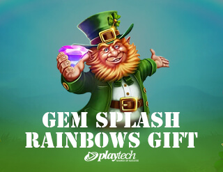 Gem Splash Rainbows Gift slot Playtech