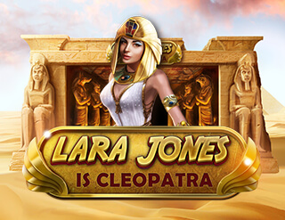 Lara Jones is Cleopatra slot Spearhead Studios
