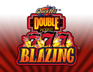 Quick Hit Double Jackpot Blazing 777's slot Light & Wonder