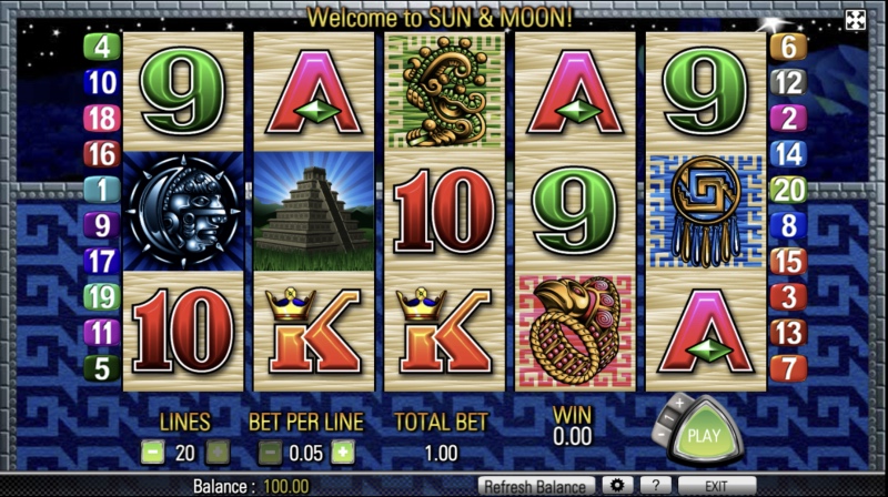 sun moon casino games online