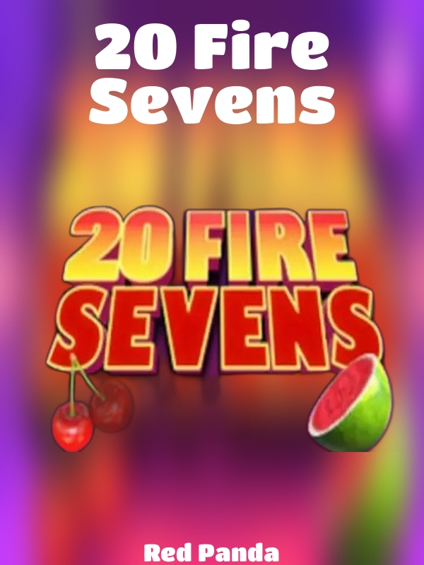 20 Fire Sevens slot Red Panda