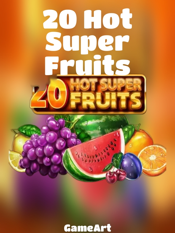 20 Hot Super Fruits slot GameArt