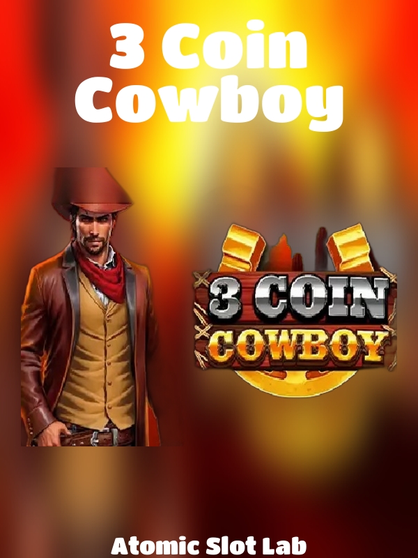 3 Coin Cowboy slot Atomic Slot Lab