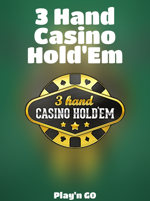 3 Hand Casino Hold'Em slot Play'n GO