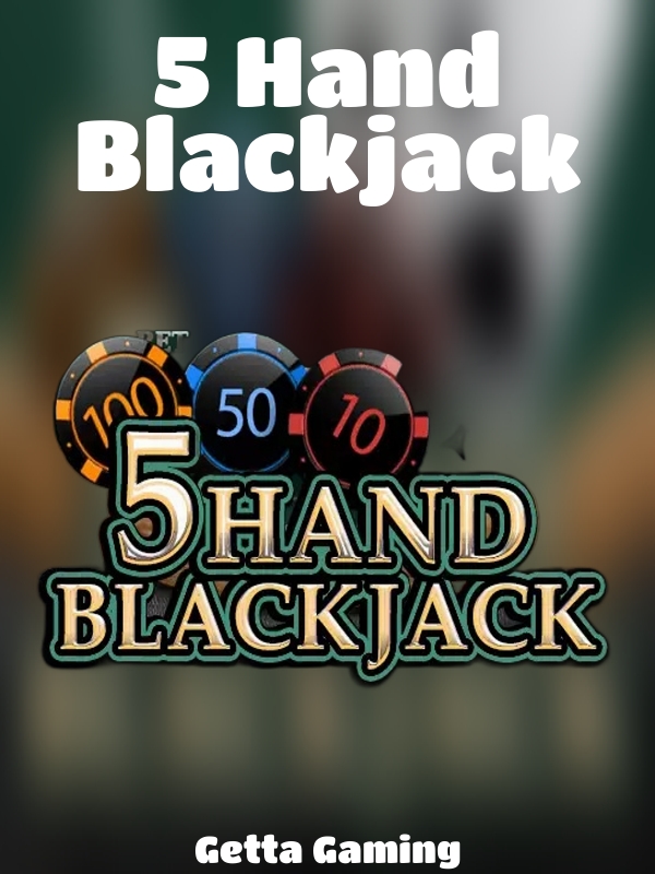 5 Hand Blackjack slot Getta Gaming