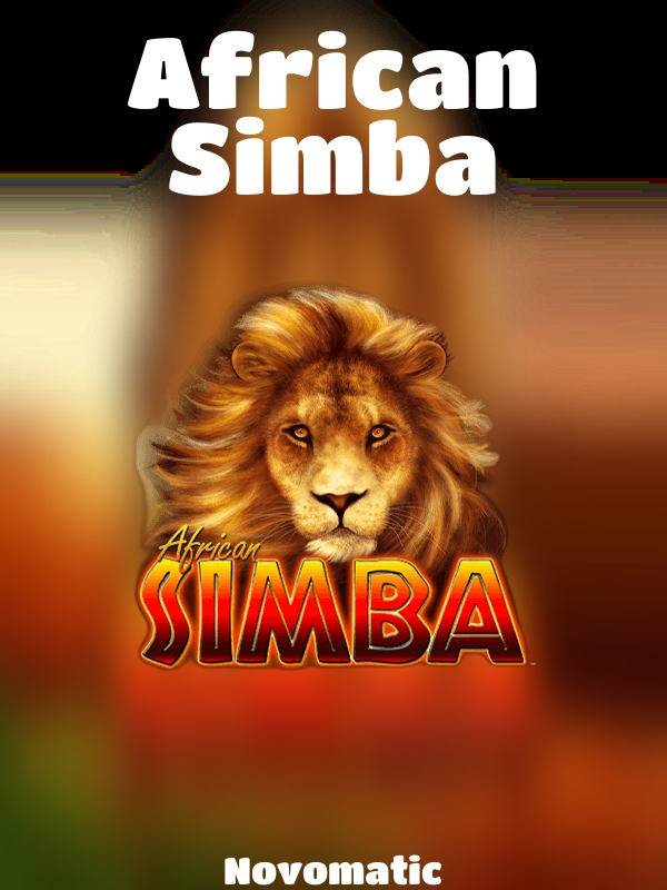 African Simba slot Novomatic 