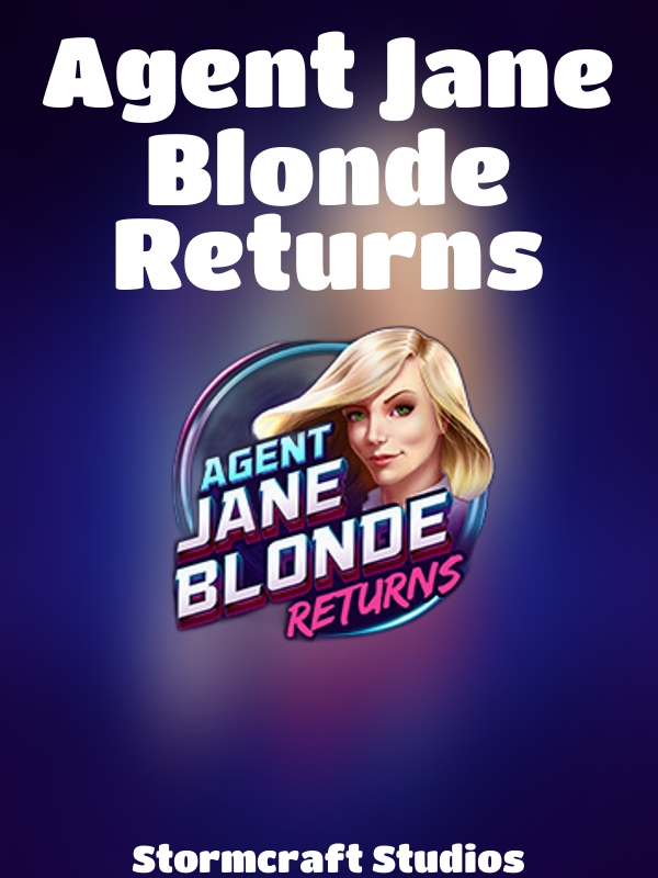 Agent Jane Blonde Returns slot Stormcraft Studios