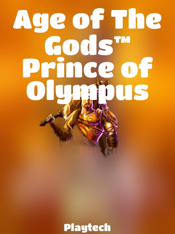 Age of The Gods™ Prince of Olympus slot Playtech