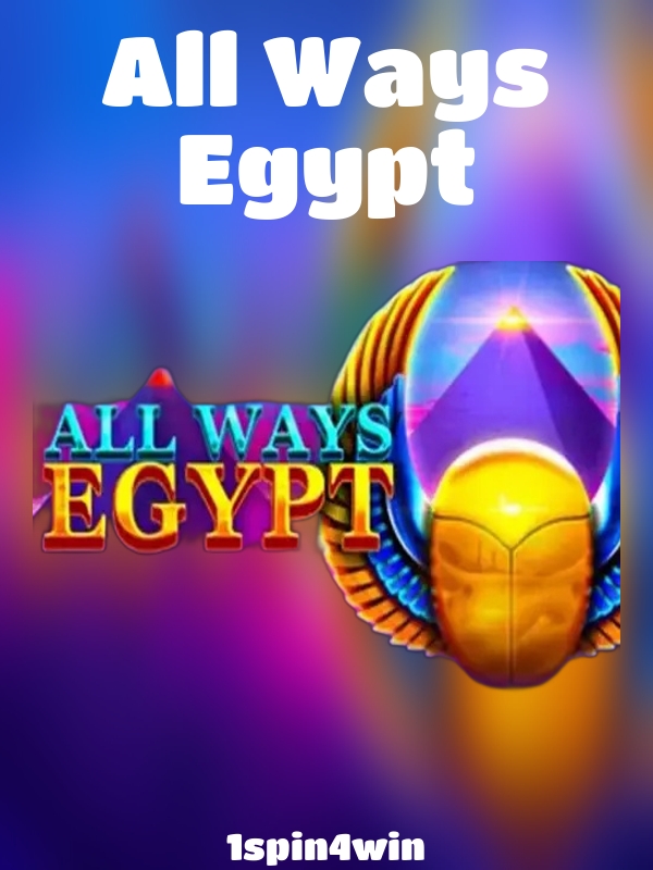 All Ways Egypt slot 1spin4win