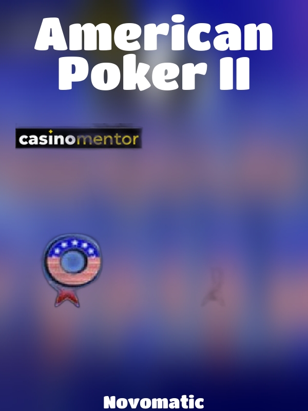 American Poker II slot Novomatic 