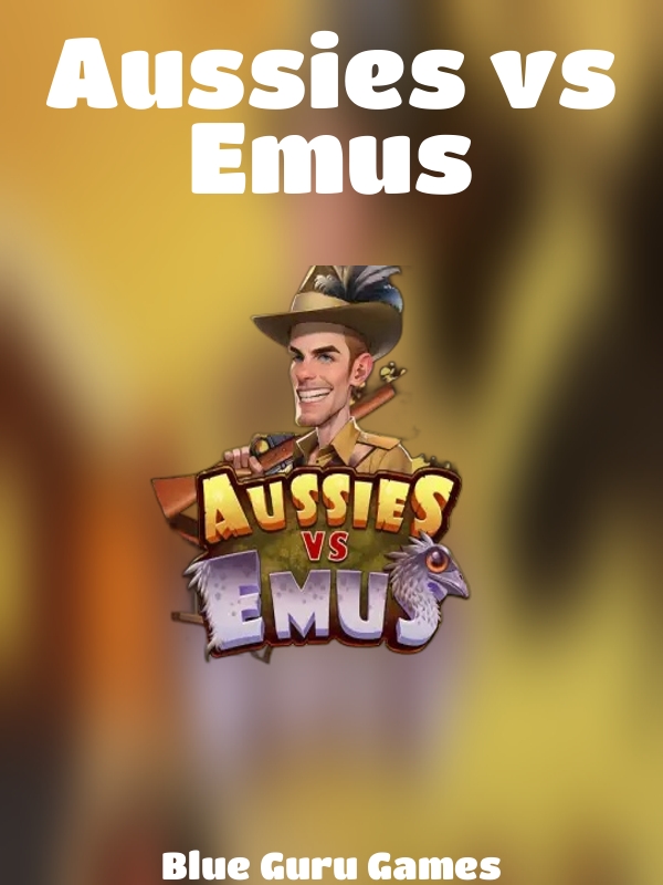 Aussies vs Emus slot Blue Guru Games