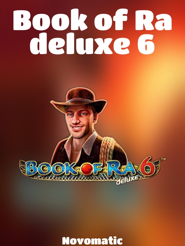 Book of Ra deluxe 6 slot Novomatic 