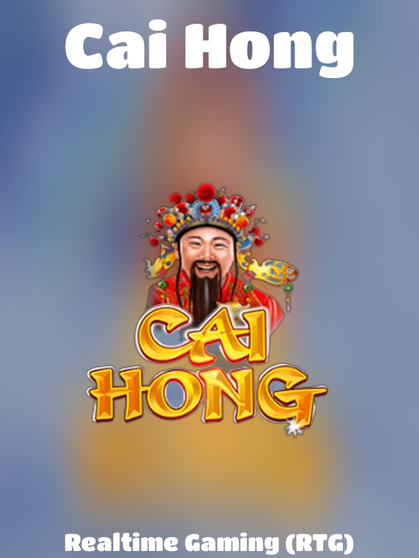 Cai Hong slot Realtime Gaming (RTG)