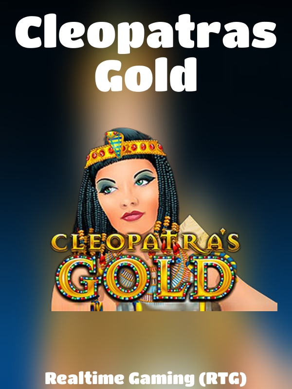 Cleopatras Gold slot Realtime Gaming (RTG)