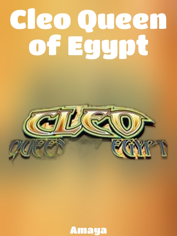 Cleo Queen of Egypt slot Amaya