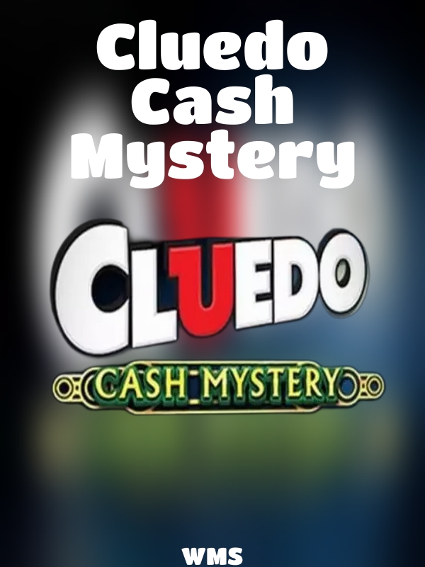 Cluedo Cash Mystery slot WMS