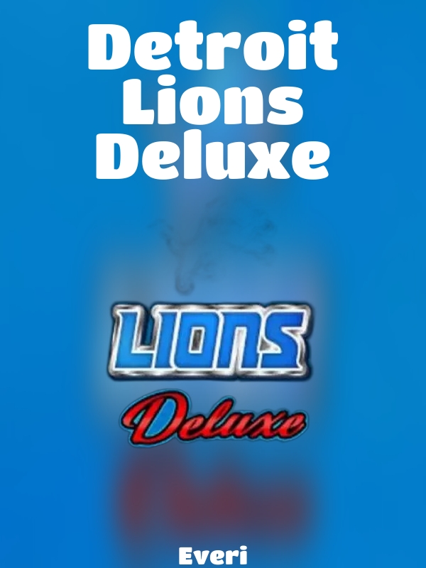 Detroit Lions Deluxe slot Everi