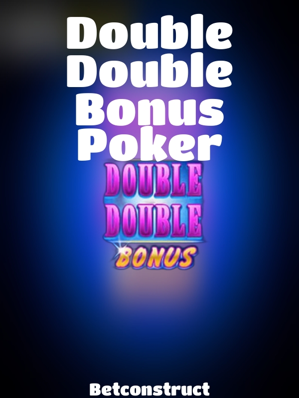 Double Double Bonus Poker slot Genii