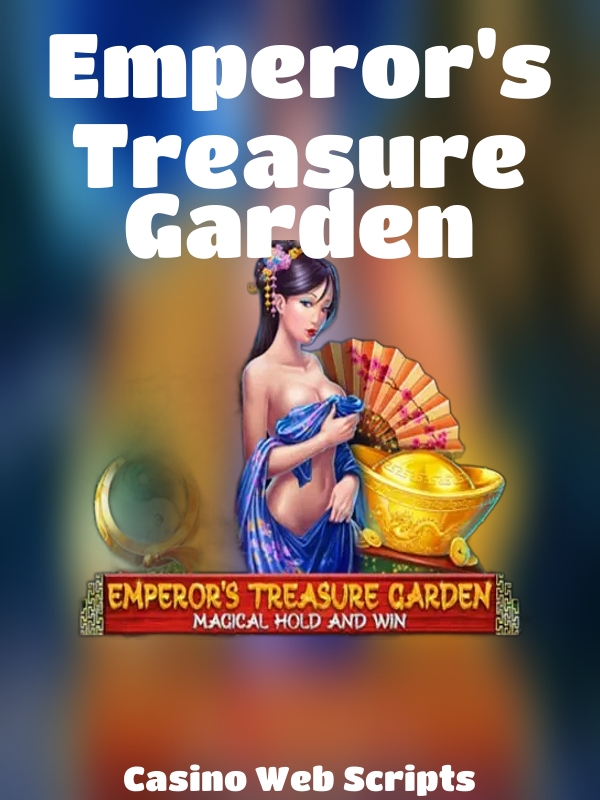 Emperor's Treasure Garden slot Casino Web Scripts