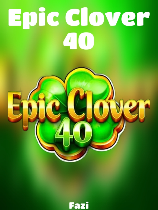 Epic Clover 40 slot Fazi