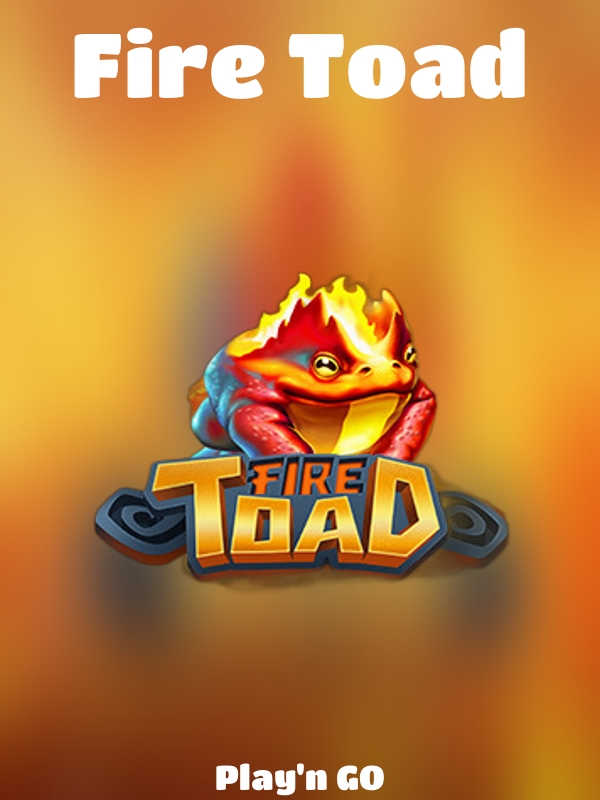 Fire Toad slot Play'n GO