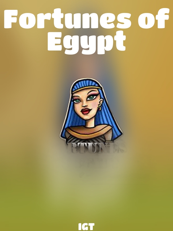 Fortunes of Egypt slot IGT