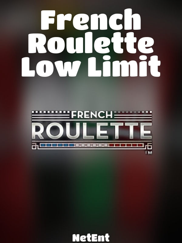 French Roulette Low Limit slot NetEnt