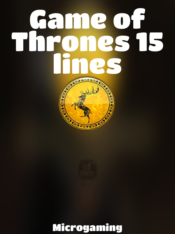 Game of Thrones 15 lines slot Microgaming