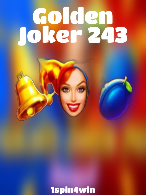 Golden Joker 243 slot 1spin4win