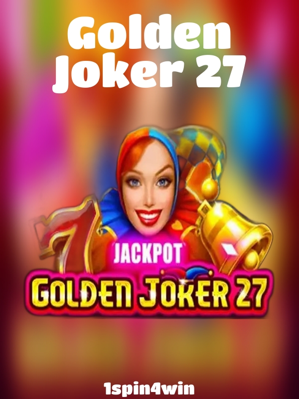 Golden Joker 27 slot 1spin4win