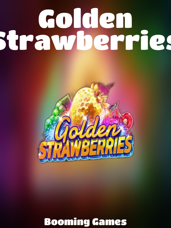 Golden Strawberries slot Booming Games