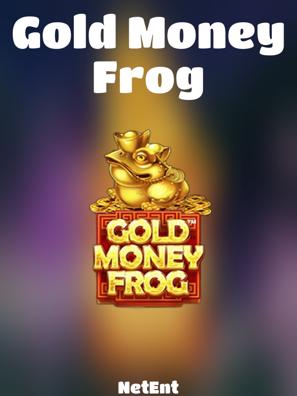 Gold Money Frog slot NetEnt