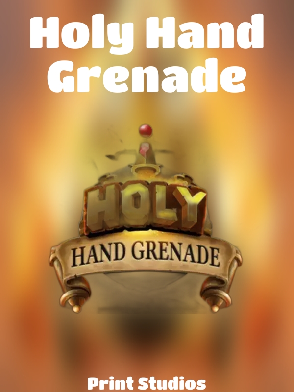 Holy Hand Grenade slot Print Studios