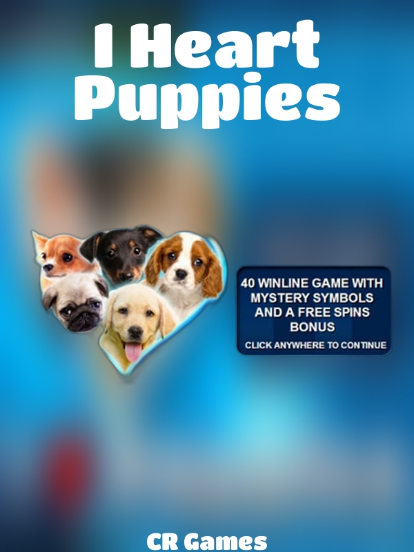 I Heart Puppies slot CR Games