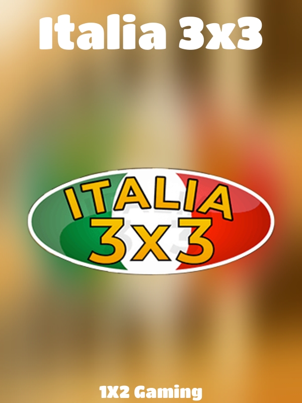 Italia 3x3 slot 1X2 Gaming