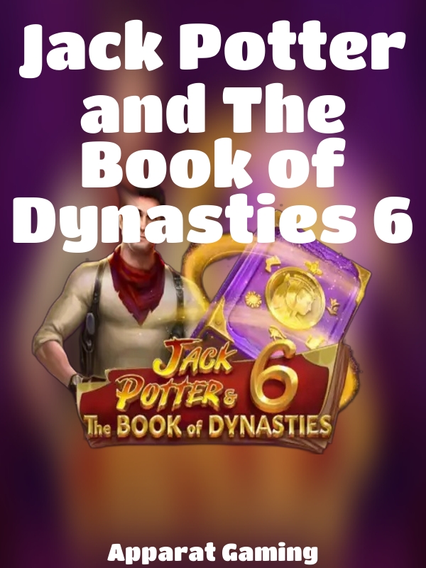 Jack Potter and The Book of Dynasties 6 slot Apparat Gaming