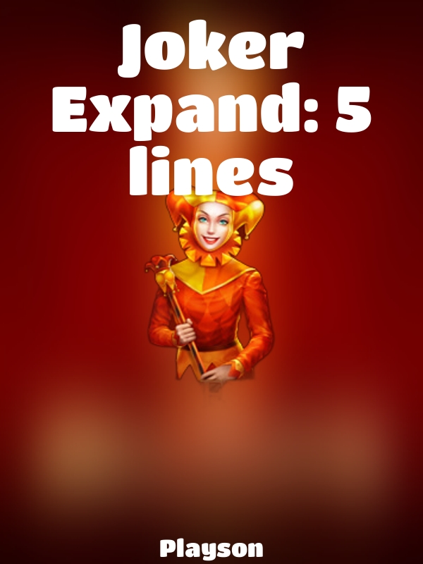 Joker Expand: 5 lines slot Playson