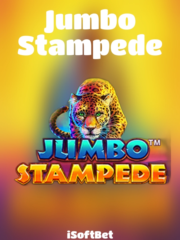 Jumbo Stampede slot iSoftBet