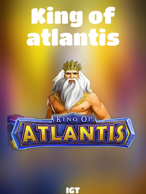 King of Atlantis slot CQ9 Gaming